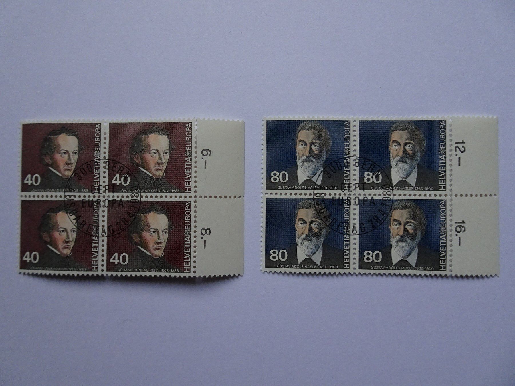 Tous les timbres: 1980 – Neuf (Voir description) à Aadorf par Chnorli-Furz