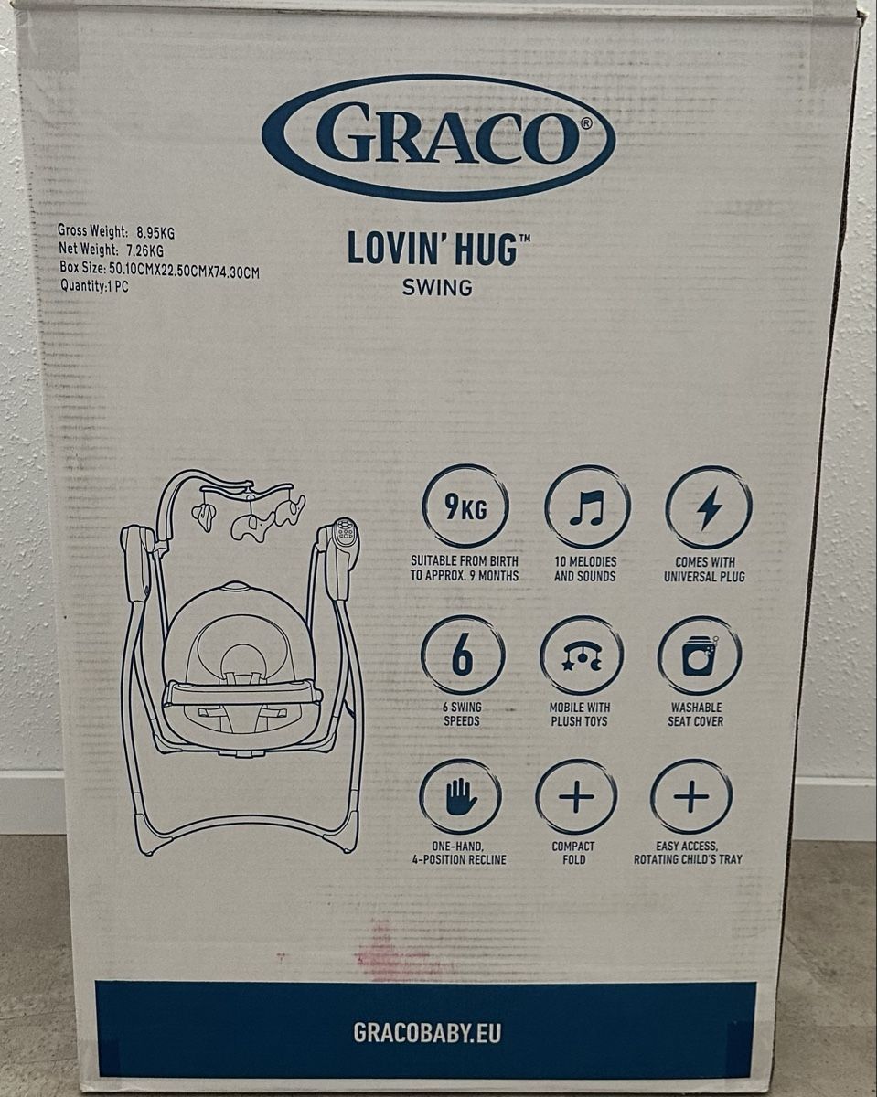 Altre altalene da giardino: Gut erhaltener Graco Lovin' Hug Swing – Usato da Kestenholz venduto da Inna09 4