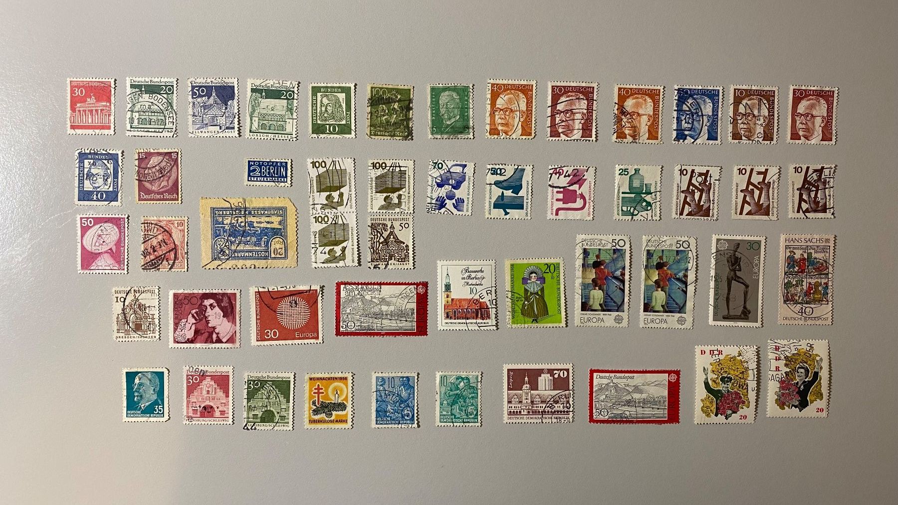 Tutti i francobolli: Lot Briefmarken Deutschland – Usato da Abtwil SG venduto da Frapi