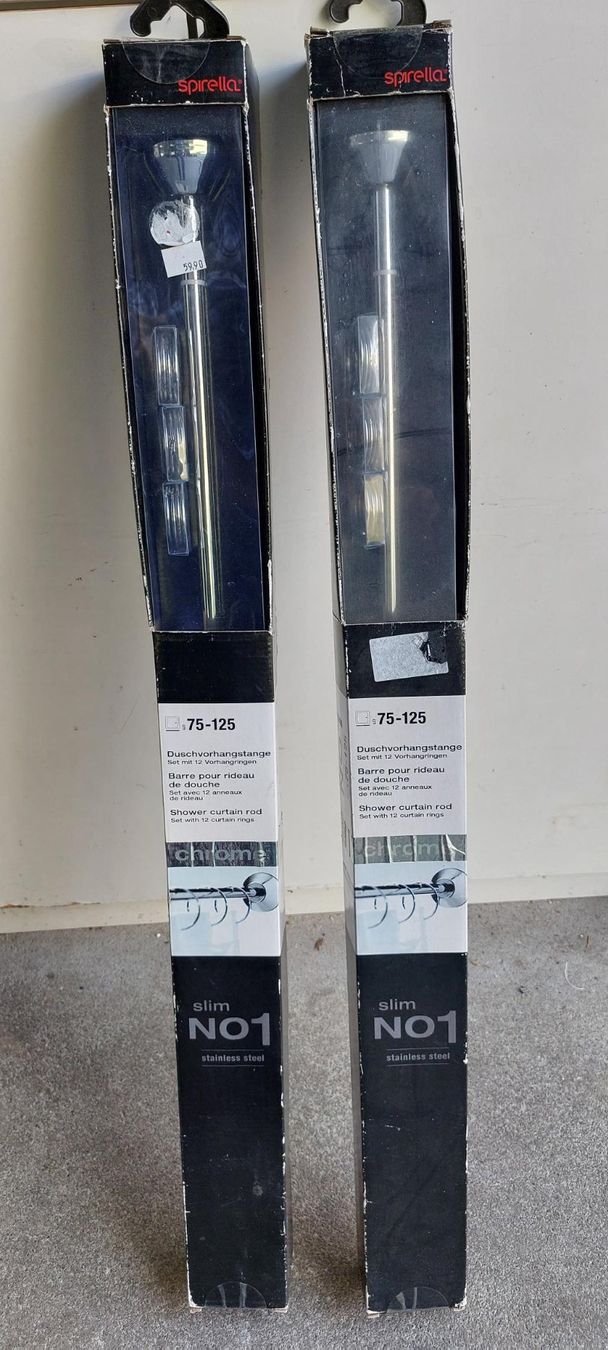Docce: Duschstange 75 bis 125 cm Breite – Nuovo e nell'imballaggio originale da Horw venduto da Zentral50