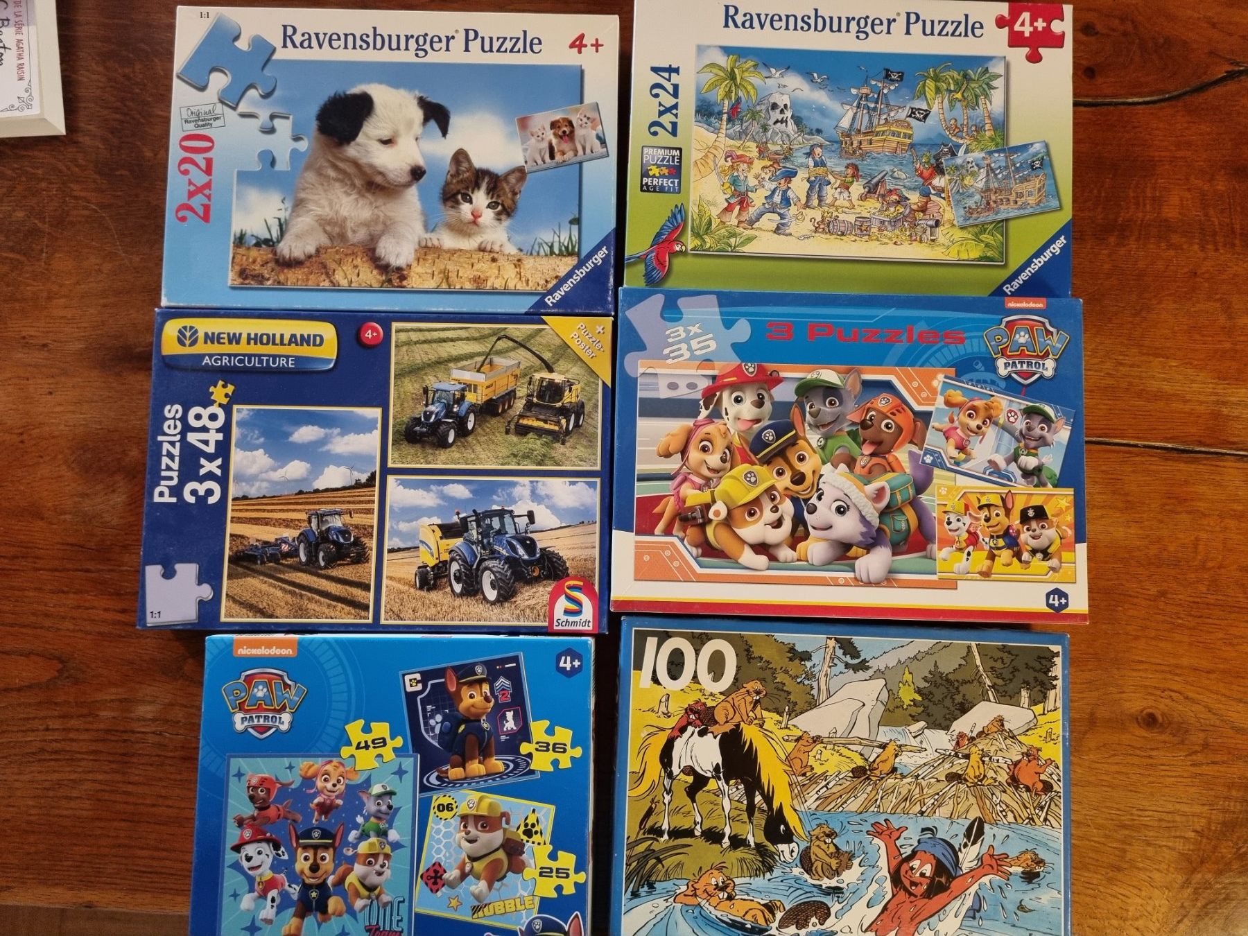 Puzzles: Lot de 6 puzzle – Gebraucht aus Villaz St Pierre von deborah_es