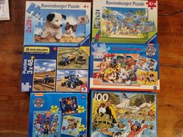 Lot de 6 puzzle