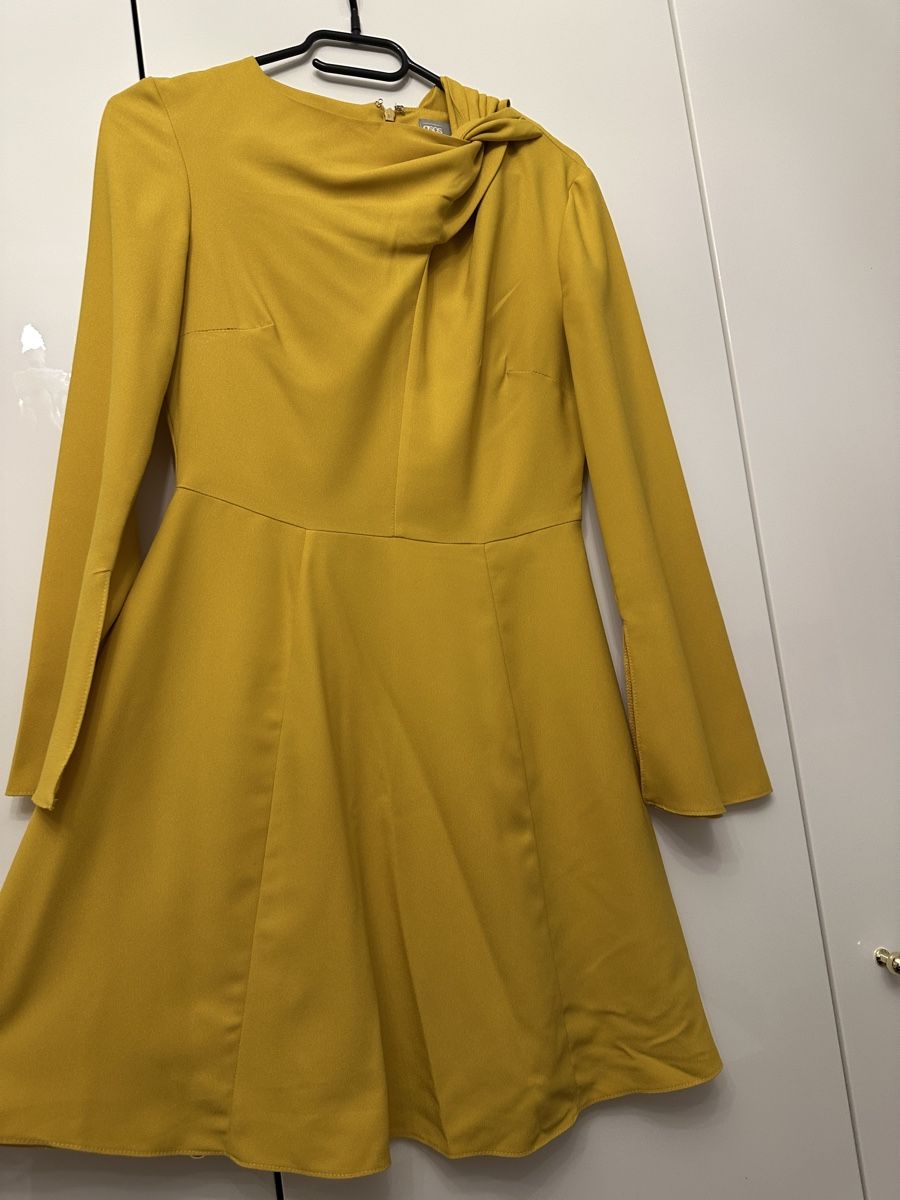 Asos Vestiti: Schickes Senfgelbes Kleid ASOS – Usato da Perlen venduto da H.Spa 2