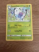 Butterfree 003/192 Rare Rebel Clash Pokemon Card 