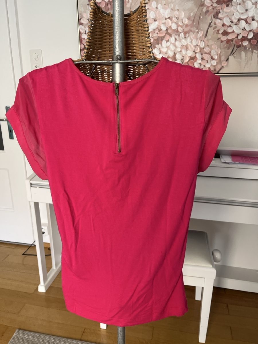 T-shirt: Shirt aus Viskose und Seide, S – Usato da Solothurn venduto da Bobesch08 3