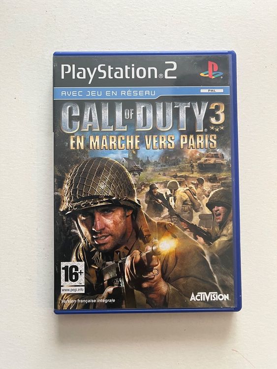 Call Of Duty 3 : En Marche Vers Paris Sur PS2 - Jeu Complet En Français (PAL)