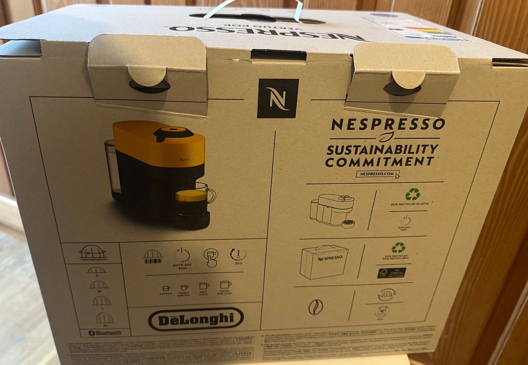 Nespresso Macchine per caffè & Macchine per espresso: Nespresso Vertuo Pop Kaffeemaschine neu – Nuovo (secondo la descrizione) da Liestal venduto da FlomiVivi 3