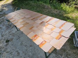 Fasadenverkleidung  Schindeln Platten Kupfer Schiefer