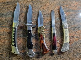Diverse Messersammlung – Jagdmesser, Klappmesser, Top!