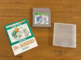 Nintendo Gameboy GB Dr. Mario Japan Version mit Anleitung