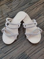 Glamour-Sandale mit Strass,Gr 37
