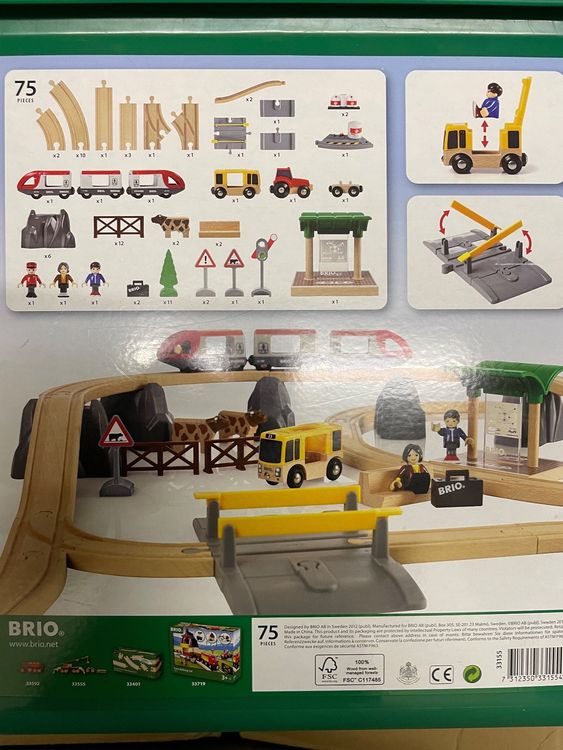 Brio countryside cheap railway set