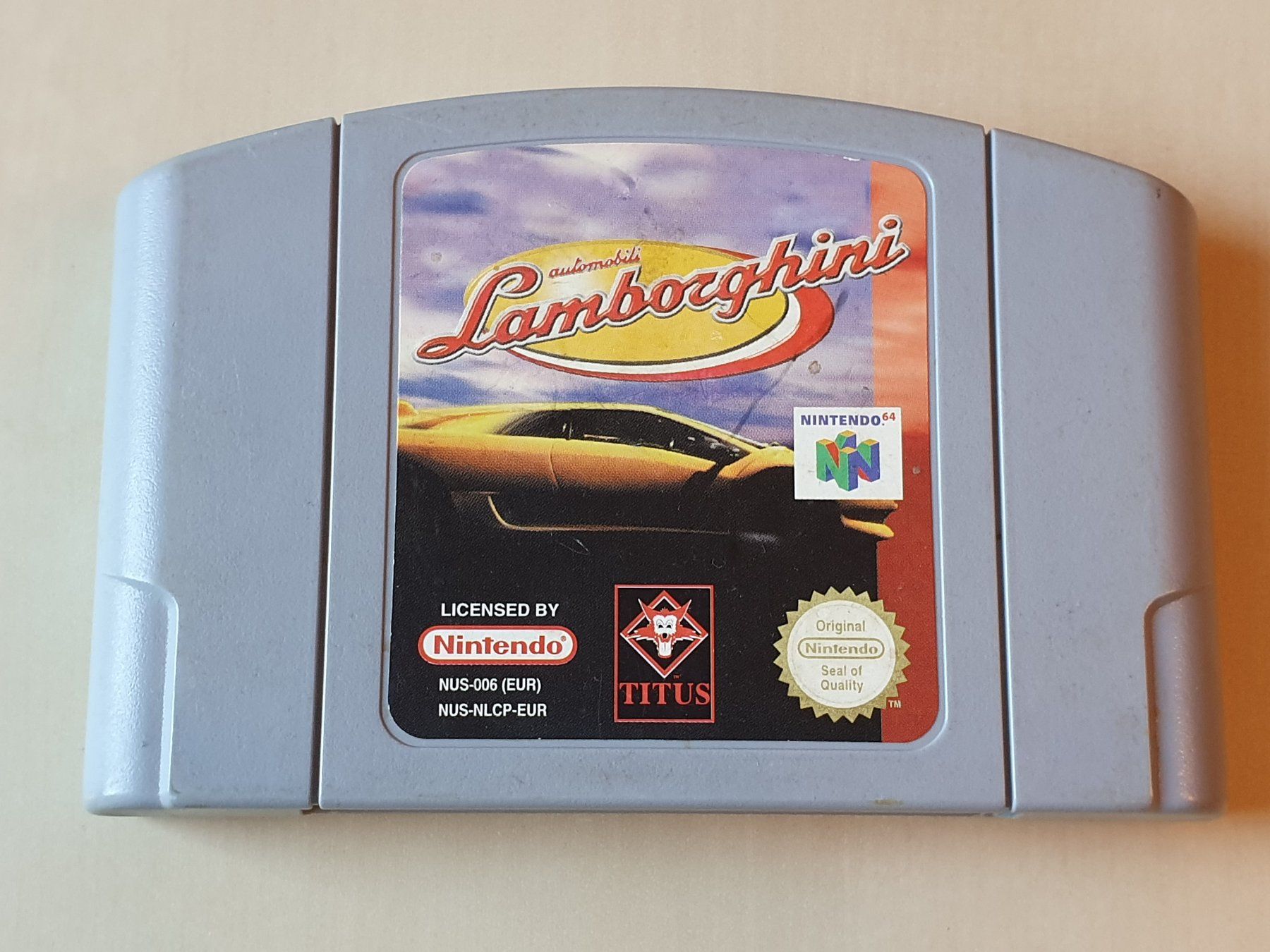 Nintendo Spiele: Lamborghini – Gebraucht aus Stansstad von collectorsshop