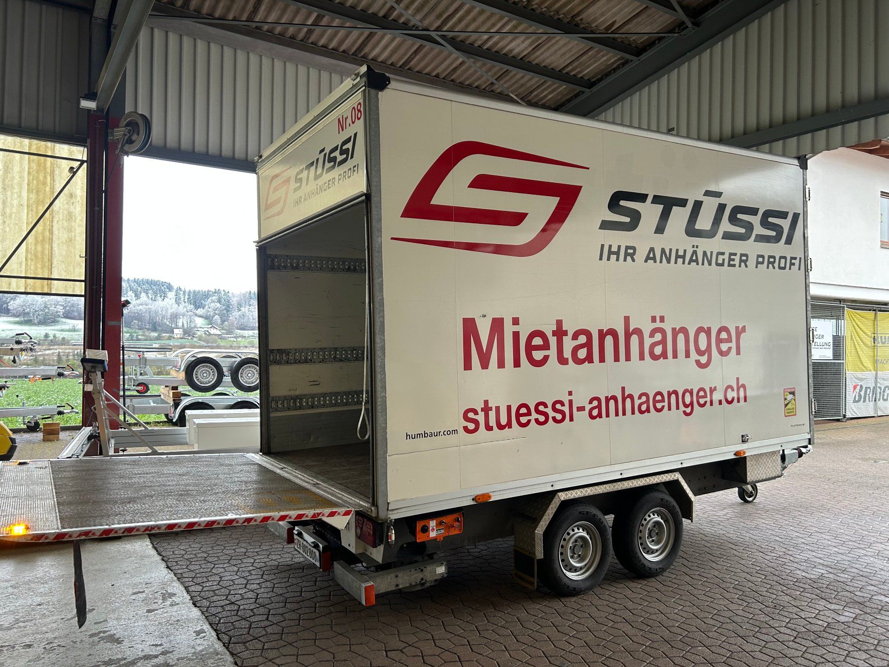 Humbaur Rimorchi: Hebebühen Anhänger 750 kg – Usato da Wettswil venduto da Stuessi54 2