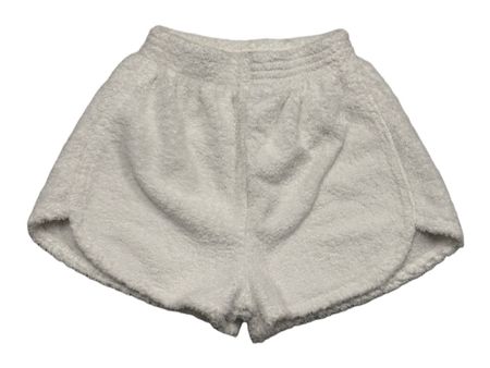 Zara Shorts Frottee Weiss Gr. XS/S