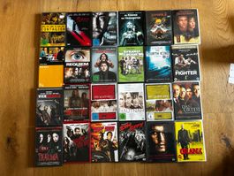 DVD Sammlung Action, 24 DVDs international, deutsche Sprache