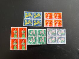 1962  Pro Juventute FDC Viererblock   (5471)