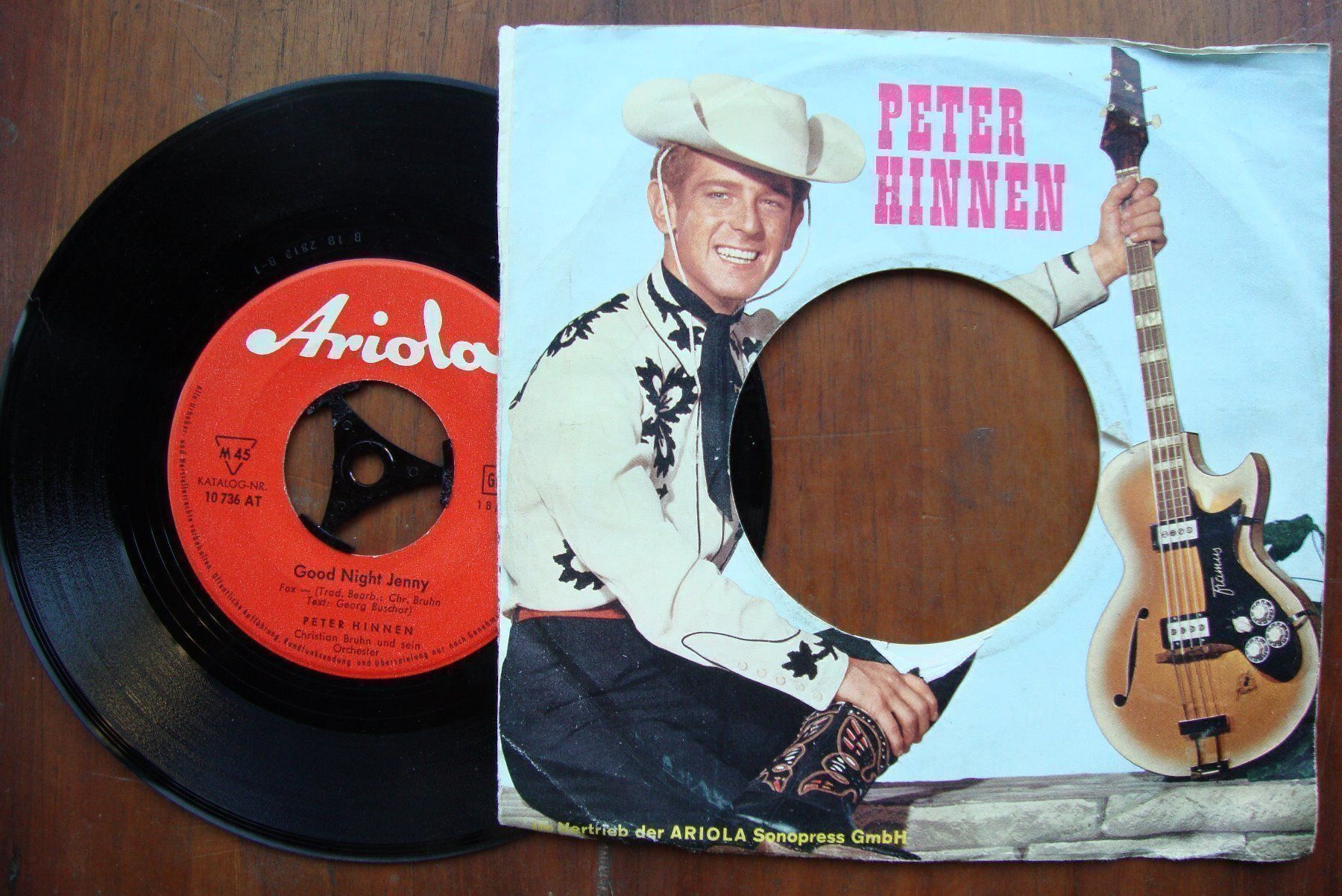 Dischi in vinile: PETER HINNEN - DIE ROSE VON MEXICO – Usato da Bern venduto da Uli_10_11 1