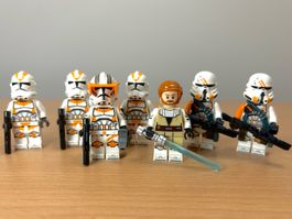 Custom Lego Star Wars minifigs - 212th Attack Battalion