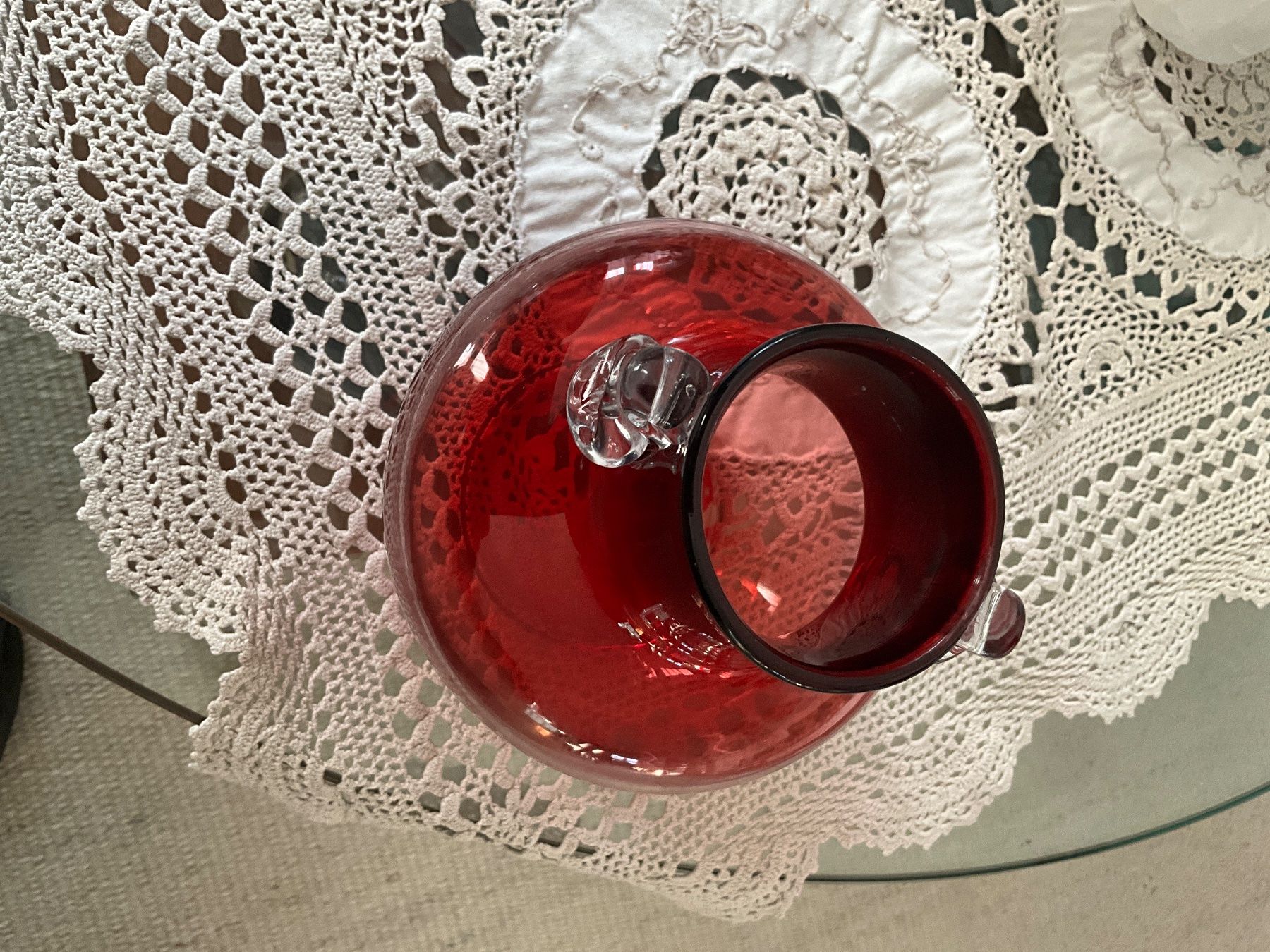 Vasi & Recipienti: Handgefertigte Rubinvase – Usato da Wettingen venduto da Andres54 1