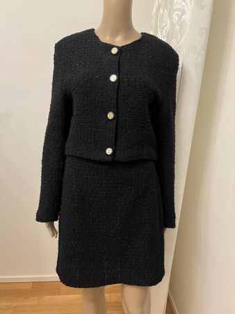 Tally Weijl Paris Vintage Kostüm Jacke + Rock Gr. 36/T2