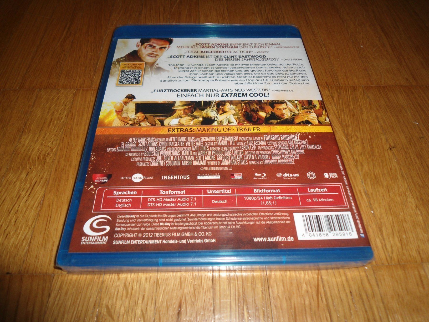 Tutti i DVDs: El Gringo - BLU-RAY - UNCUT – Nuovo e nell'imballaggio originale da Basel venduto da havsok 1