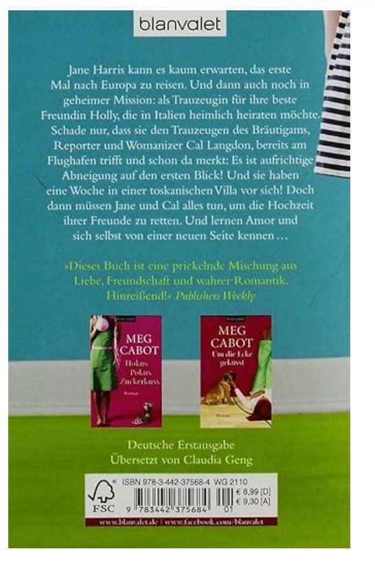 Libri: Aber bitte für immer - 4 Freunde und 1 Hochzeitsfall ROMAN – Usato da Frauenfeld venduto da AlphaCentauri_369_ 1