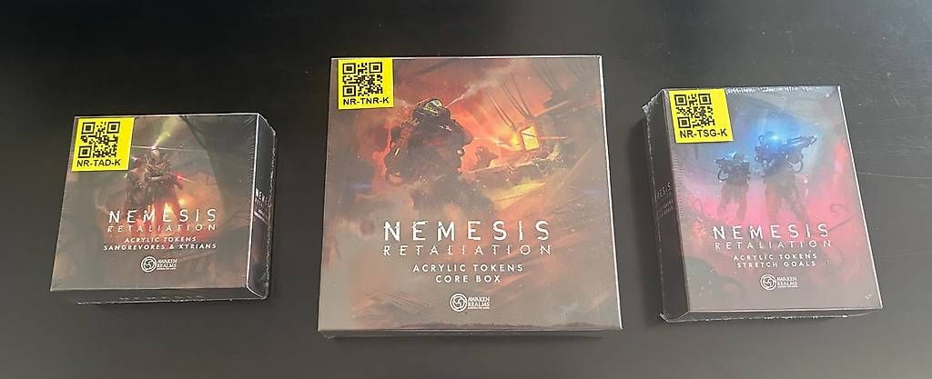Giochi: Nemesis Acryl Token Kickstarter – Nuovo e nell'imballaggio originale da Uster venduto da Thecurse