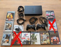 Sony PlayStation 2 inkl. 2 Original-Controller und Spiele