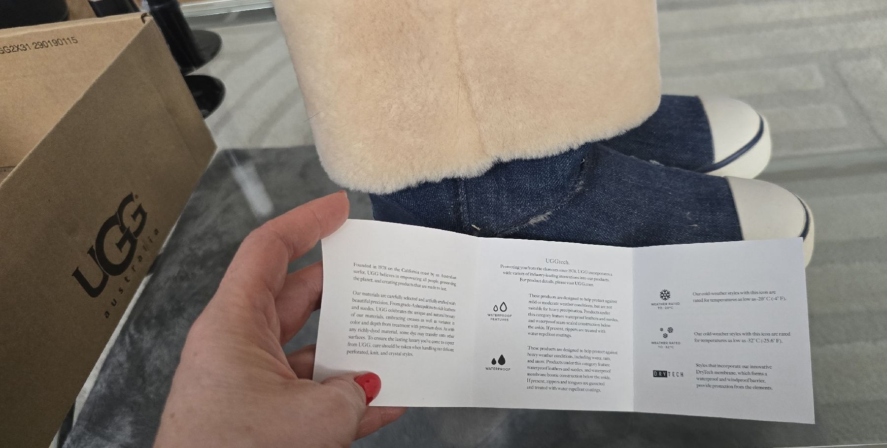 Ugg Scarpe da uomo: UGG Jeansstiefel Gr.37, neu, NP 200CHF – Nuovo (secondo la descrizione) da Baden venduto da Olie7 5