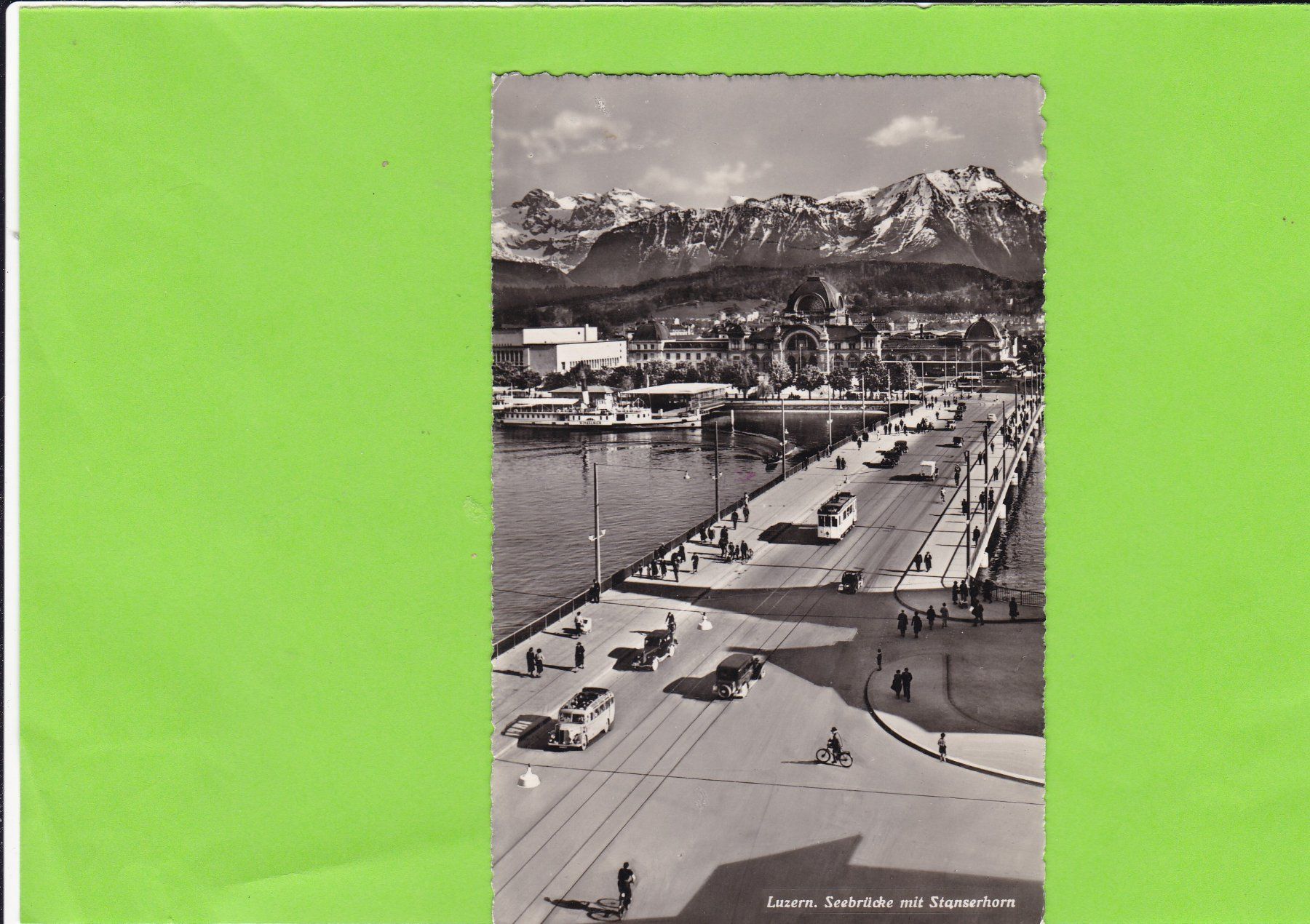 Cartes postales: Luzern-Seebrücke-Oldtimer – D'occasion à St. Peterzell par neckertal