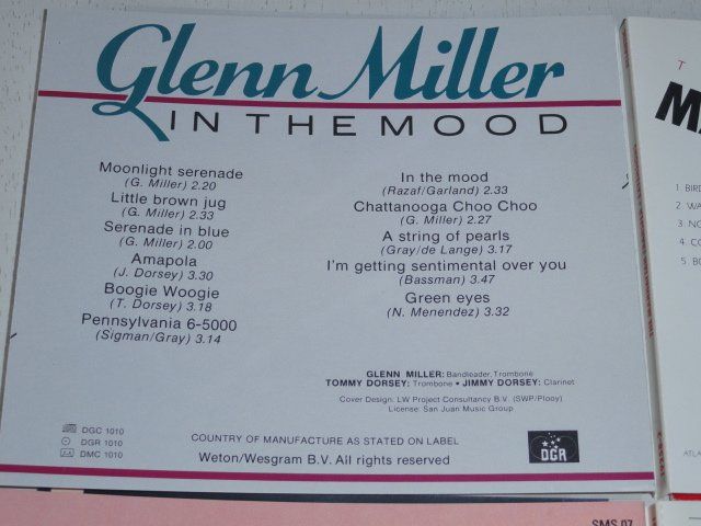 CDs: 4CD's - Manhattan Transfer, Edith Piaf, Glenn Miller,Goodman – Gebraucht aus Unterbäch von hiliq 2