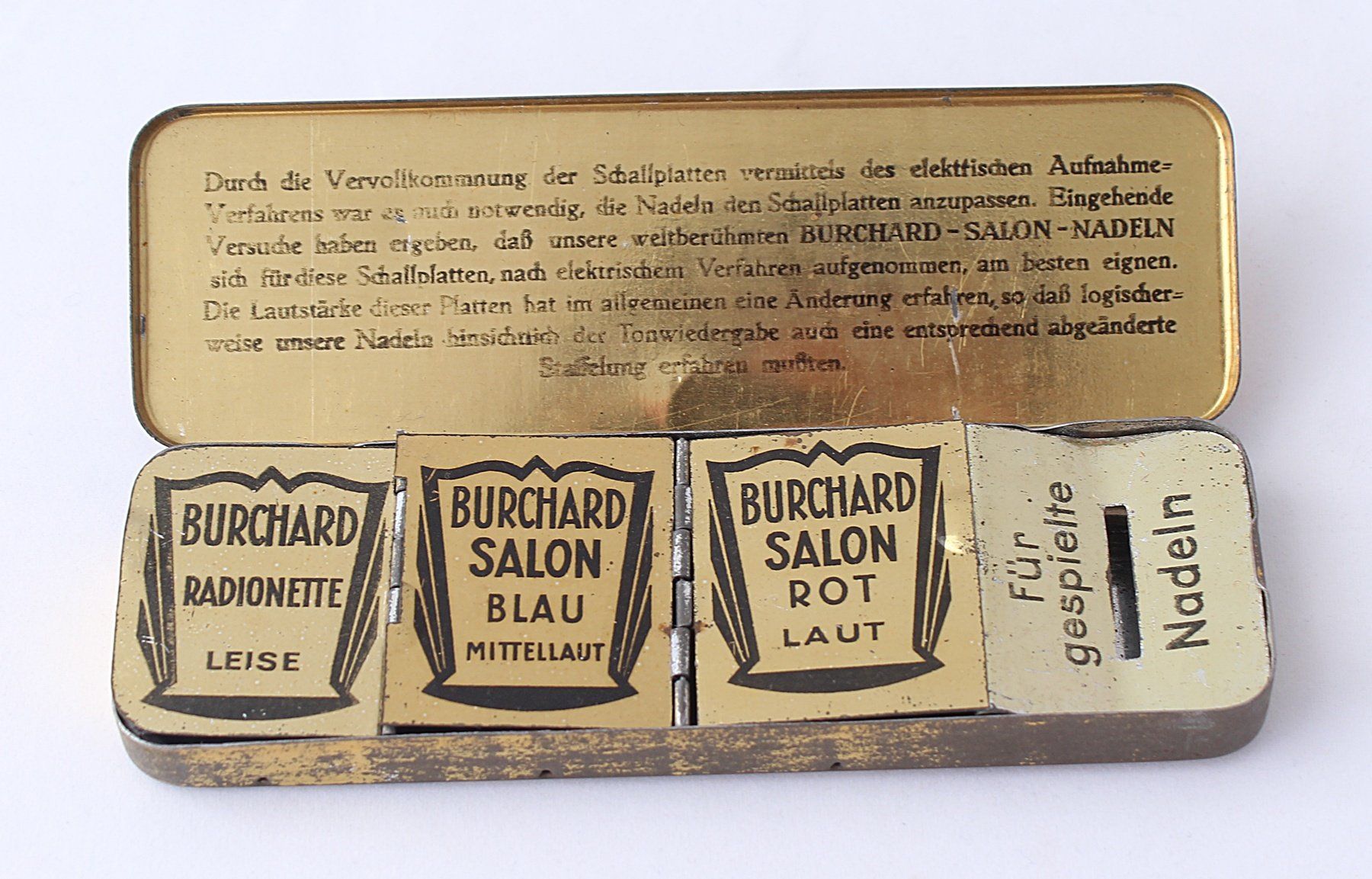 Sonstiges Zubehör: Burchard-Electra-Sortiment Grammophonnadeln Schellack 20er – Gebraucht aus Zürich von Auctionata 2