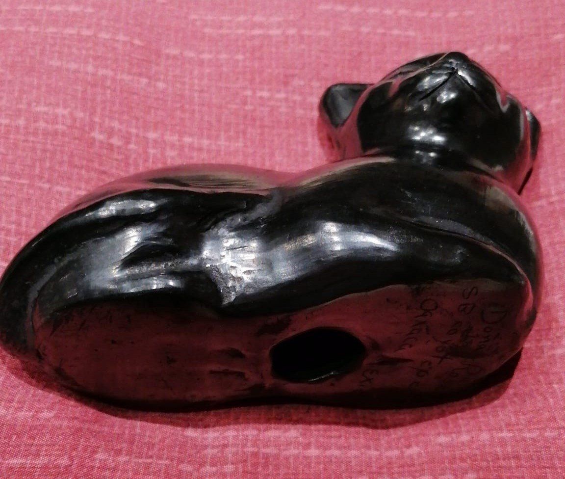 Figuren: Katze aus Keramik – Gebraucht aus Grächen von Hel7890 2