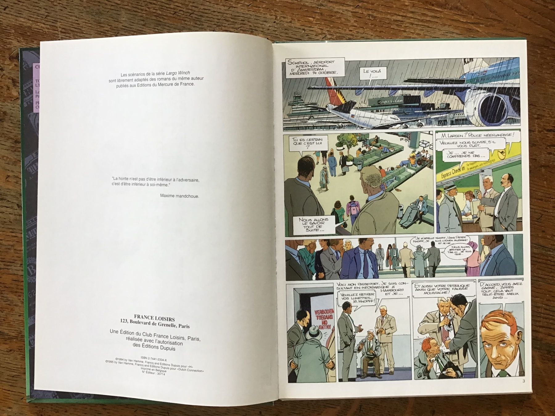 Fumetti: Double BD Largo Winch (1) – Usato da Fully venduto da Ruby97 1