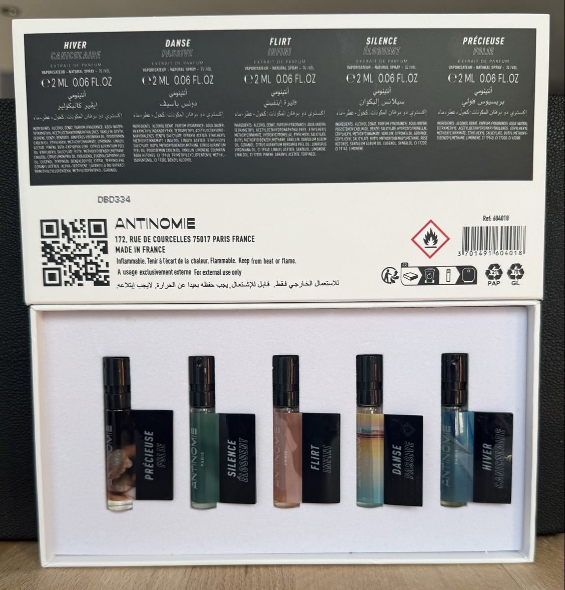 Profumi & Eau de Toilette: ANTINOMIE PARIS SAMPLER – Nuovo (secondo la descrizione) da Kölliken venduto da deleina 3