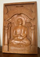 Wunderschönes Buddha-Bild aus Holz