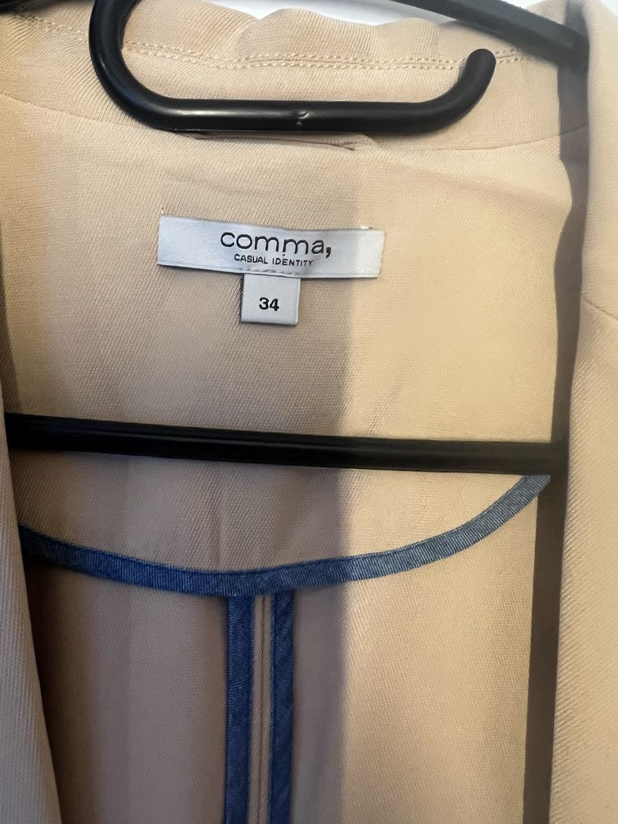 Comma Giacche: Comma Blazer Jacke, Grösse 36 x Beige, Neu – Nuovo (secondo la descrizione) da Langenthal venduto da Alperose_5 5