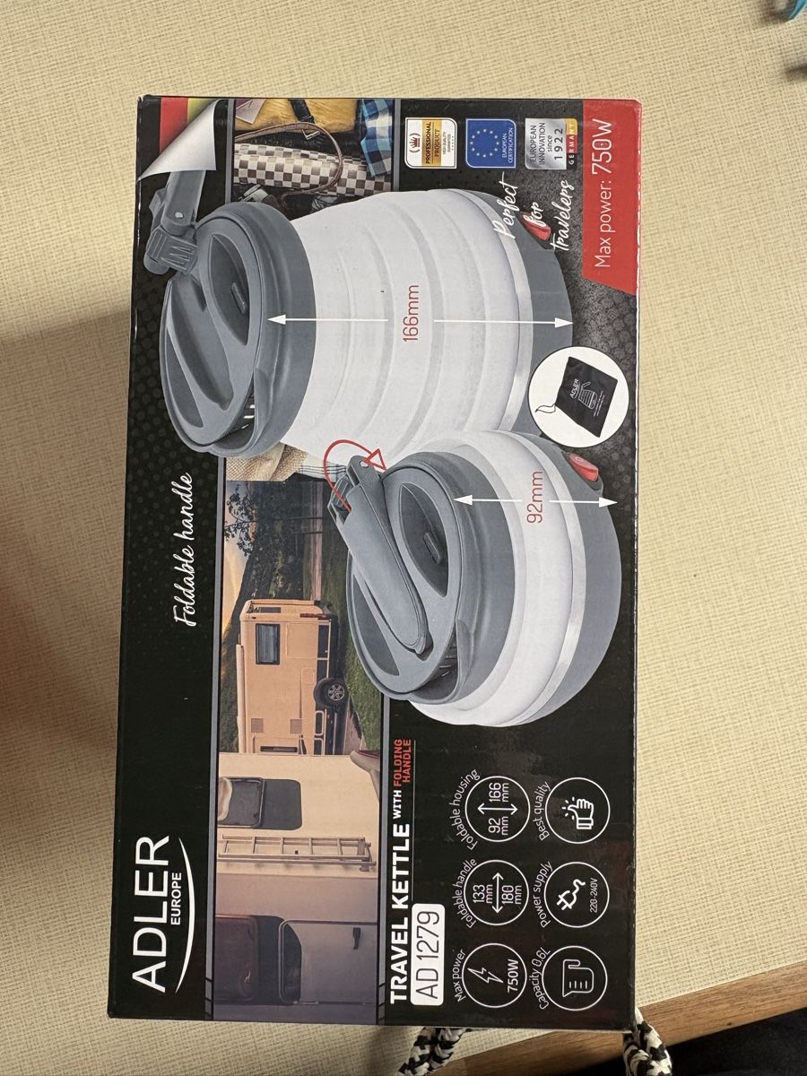 Wasserkocher: Adler Reisekocher Klappbar, neu! – Neu und originalverpackt aus Spiegel b. Bern von jkrug 1