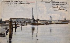 Romanshorn, Hafen mit Umschlagsanlagen