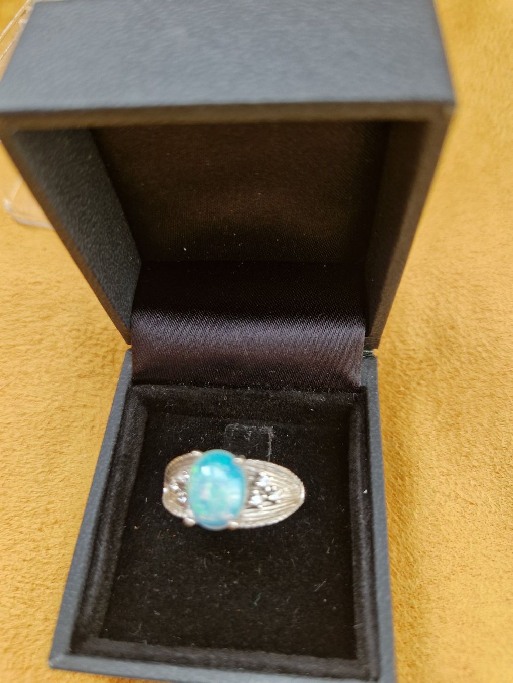 Anelli: Bague argent avec pierre opal - Taille réglable! (59) – Nuovo (secondo la descrizione) da Bulle venduto da EdelweissandRoses 4