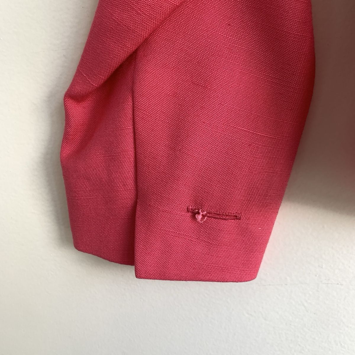 Saint Laurent Giacche: Yves Saint Laurent Variation Pink Spring Blazer, S – Usato da Genève venduto da Kookiek 4