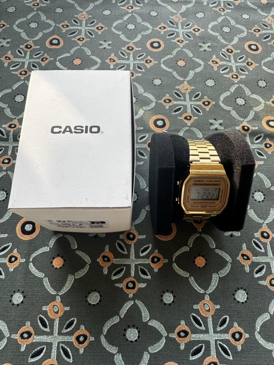 Casio Uhren: Casio A168WG-9EF – Gebraucht aus Zürich von gen_tl7f