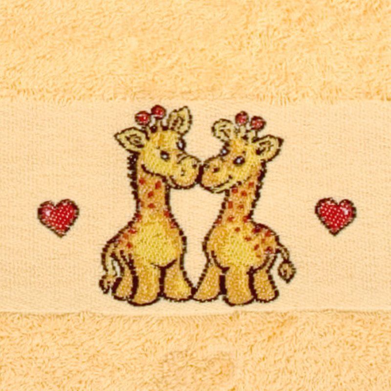 Badetücher: Giraffe BOBO Handtuch 50x70cm – Neu und originalverpackt aus Wettingen von Swala 1