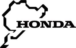 Honda Nürburgring Aufkleber  Angebot