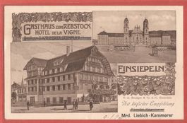Einsiedeln - Gasthaus zum Rebstock - ca. 1915