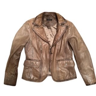 Giacche: Vintage brown leather jacket L – Usato da Zofingen venduto da JumpInVintage 1