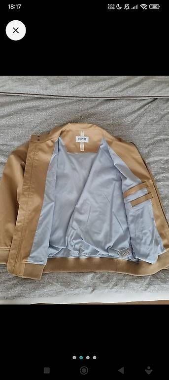 Giacche: Neu, ungetragene Übergangsjacke Esprit Beige L – Usato da Wädenswil venduto da Preppy 3