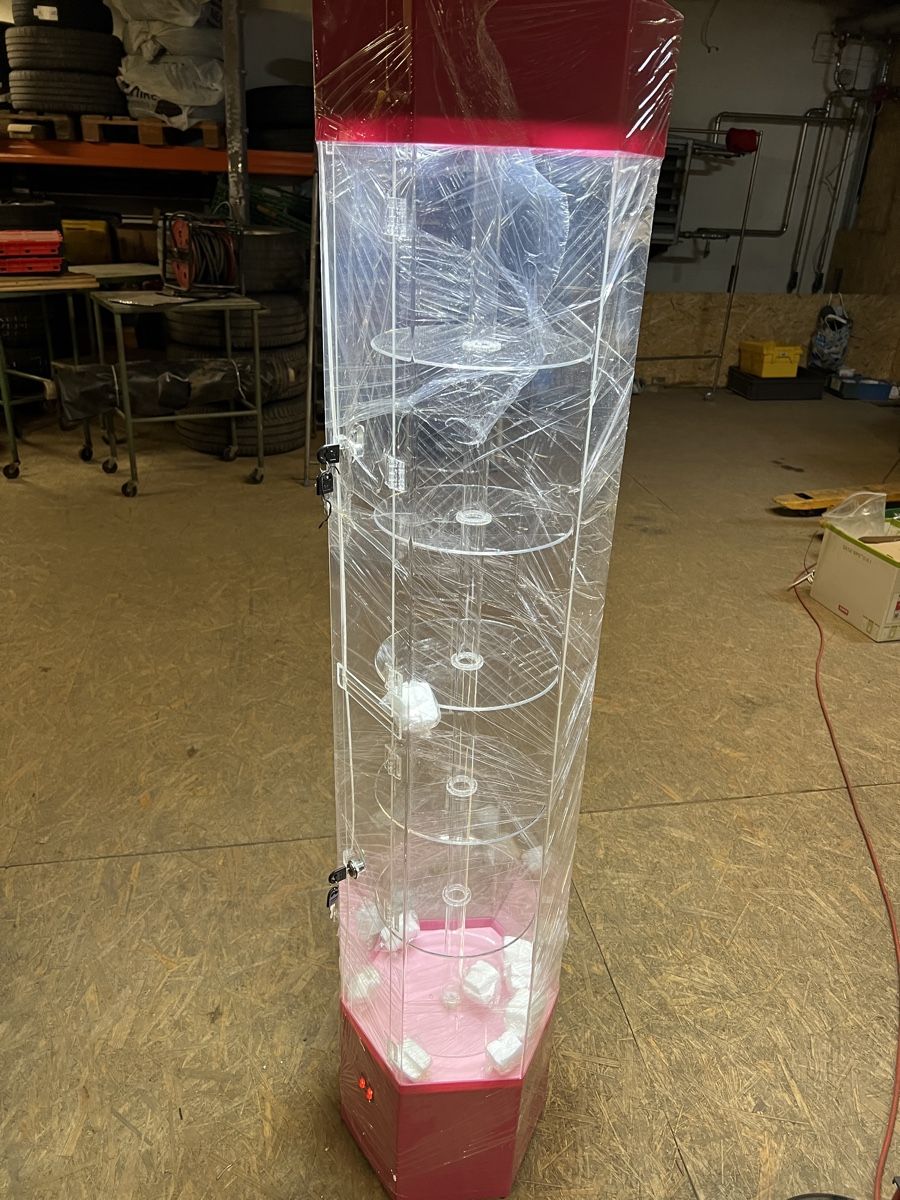 Vetrine: Glasvitrine mit 6 Austellungsregalen – Nuovo e nell'imballaggio originale da Dietikon venduto da burak_taci