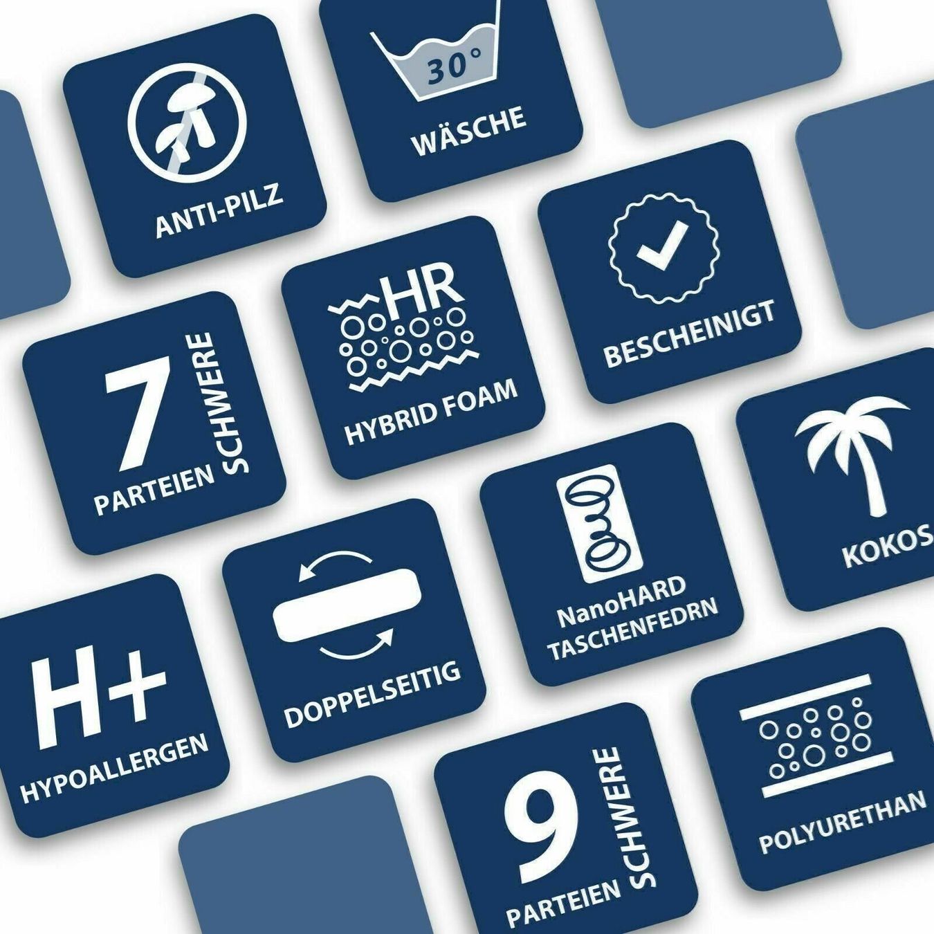 Materassi: FDM AMOR-180-200 Matratze 180x200 – Nuovo e nell'imballaggio originale da Bottighofen venduto da zaap 5